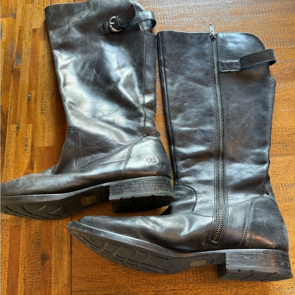 Born riding boots.